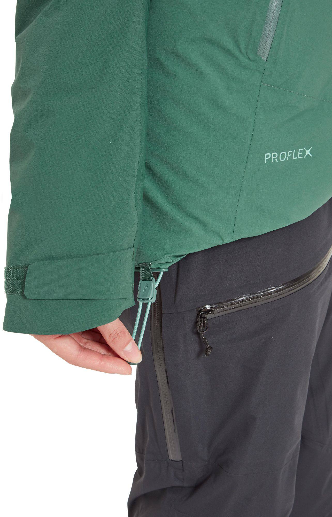 Rab Women's Khroma Diffract Insulated Ski Jacket Green slate / Eucalyptus 19