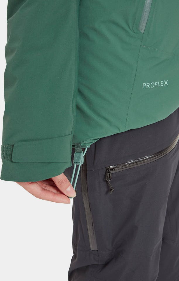 Rab Women's Khroma Diffract Insulated Ski Jacket Green slate / Eucalyptus 19