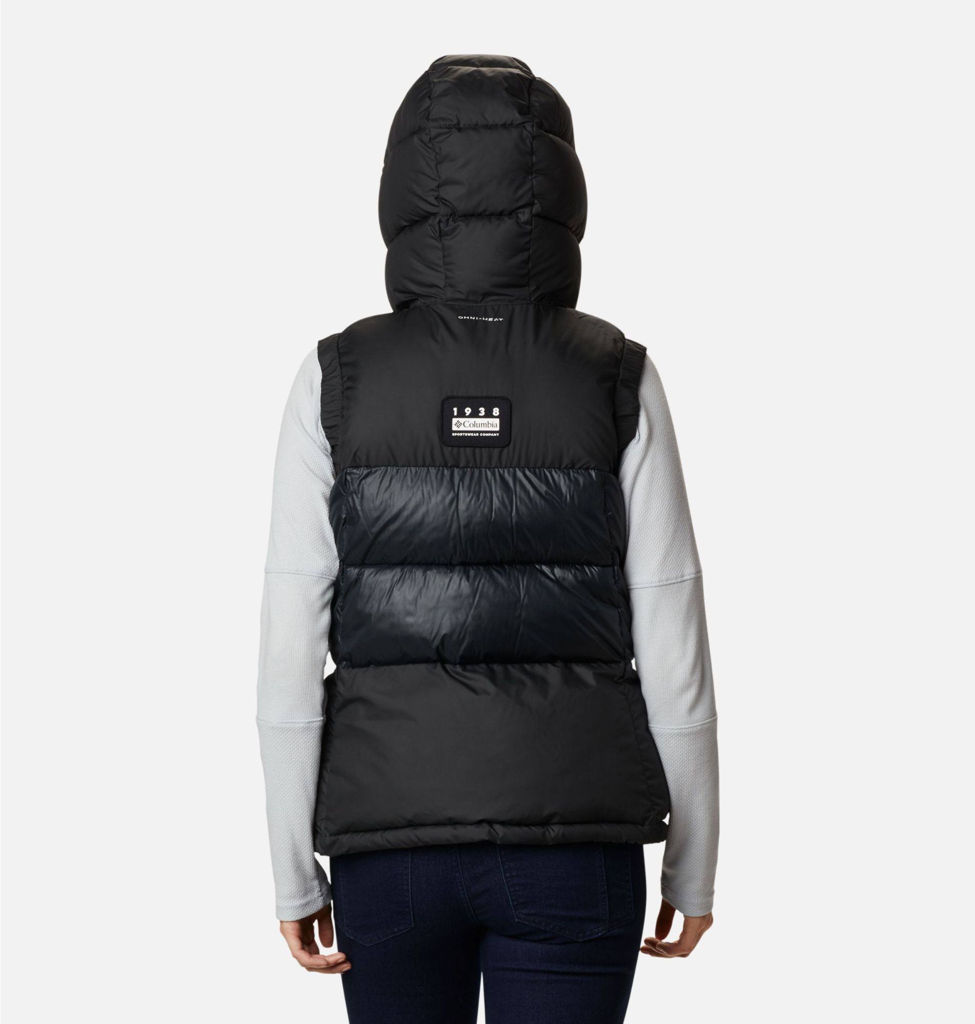 Columbia Women's Pike Lake II Insulated Vest Musta 02