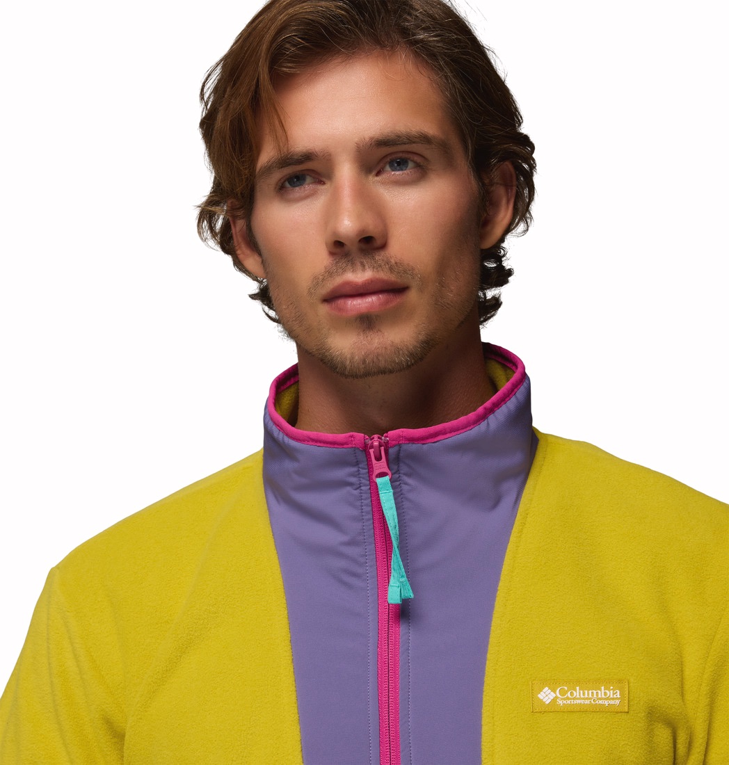 Columbia Men's Sequoia Grove Half Zip Fleece Antique Moss, Mossy Green, Gre 03