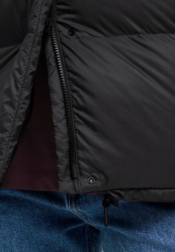 Jack Wolfskin Women's Icy Hill Down Jacket - Naisten untuvatakki Musta 04