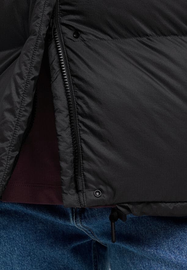 Jack Wolfskin Women's Icy Hill Down Jacket - Naisten untuvatakki Musta 04