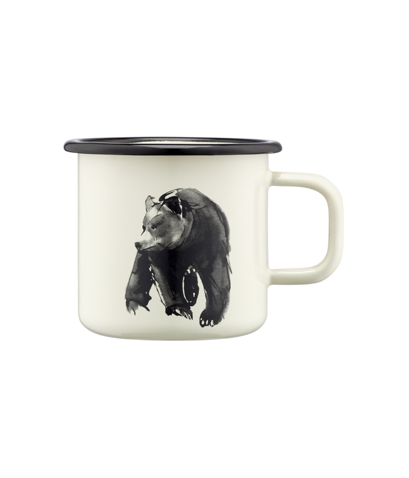 Muurla X Teemu Järvi Bear Enamel Mug  03