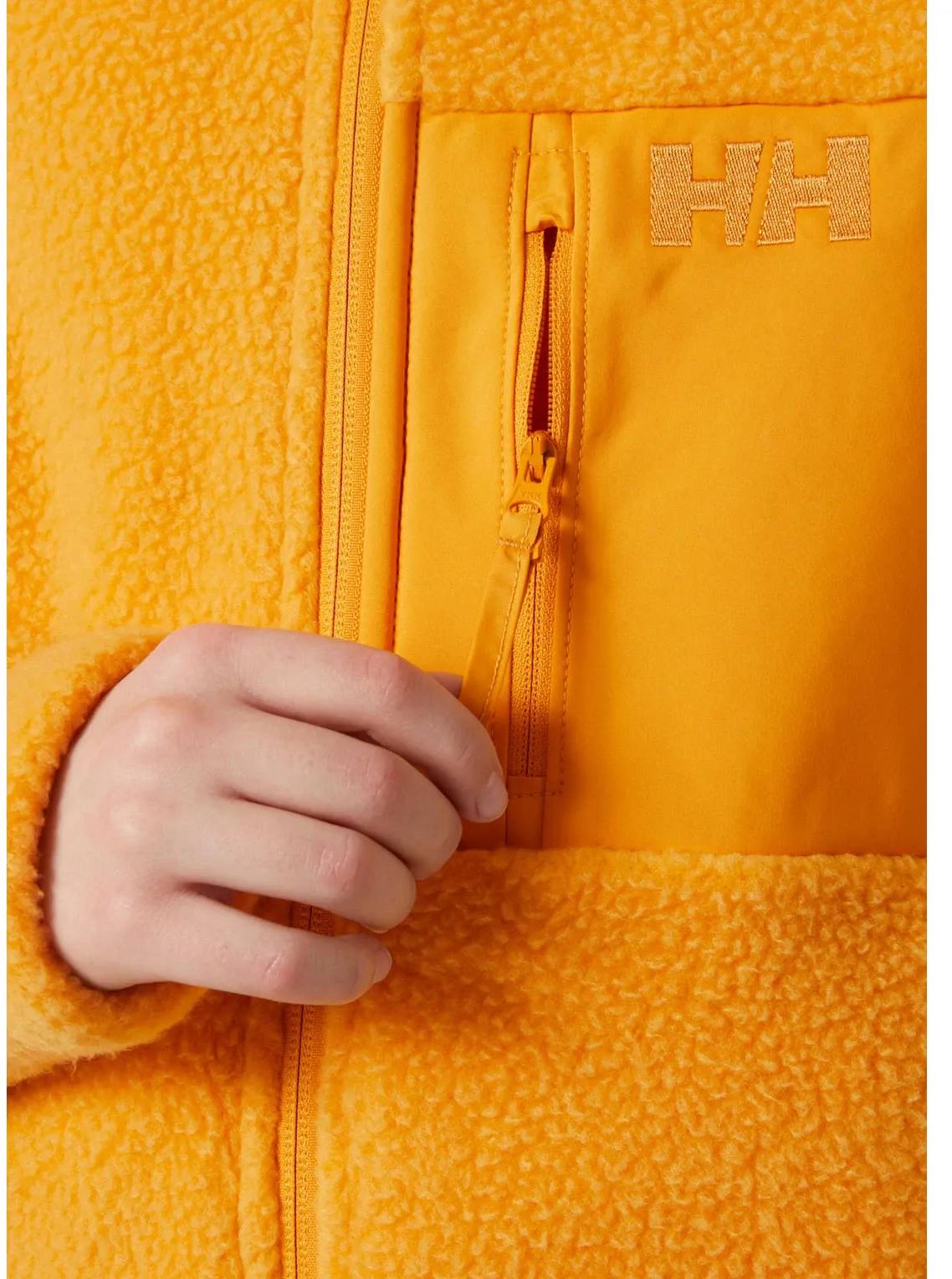 Helly Hansen Jr Champ Pile Jacket Keltainen 02