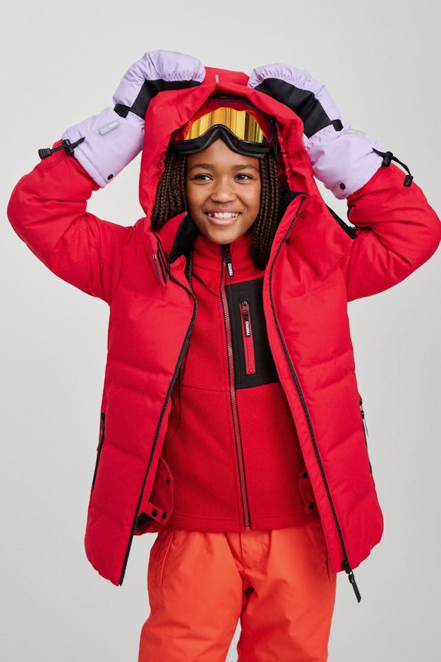 Reima Aligas Down Jacket Tomato 02