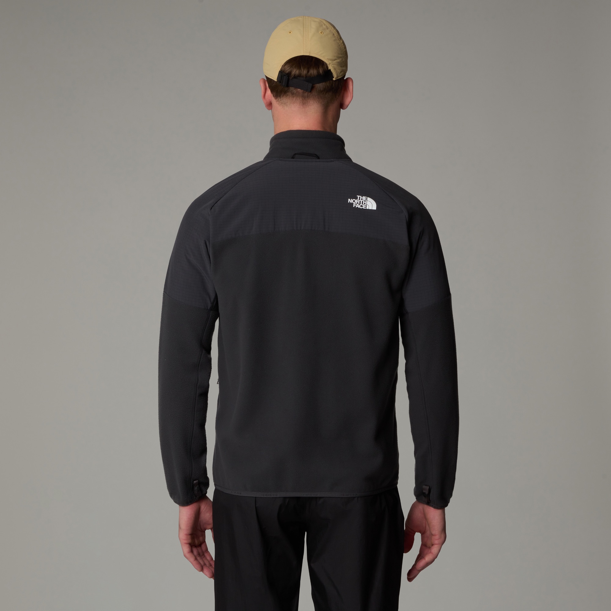 The North Face Men's Glacier Heavyweight Full Zip Fleece Asphalt Grey 03