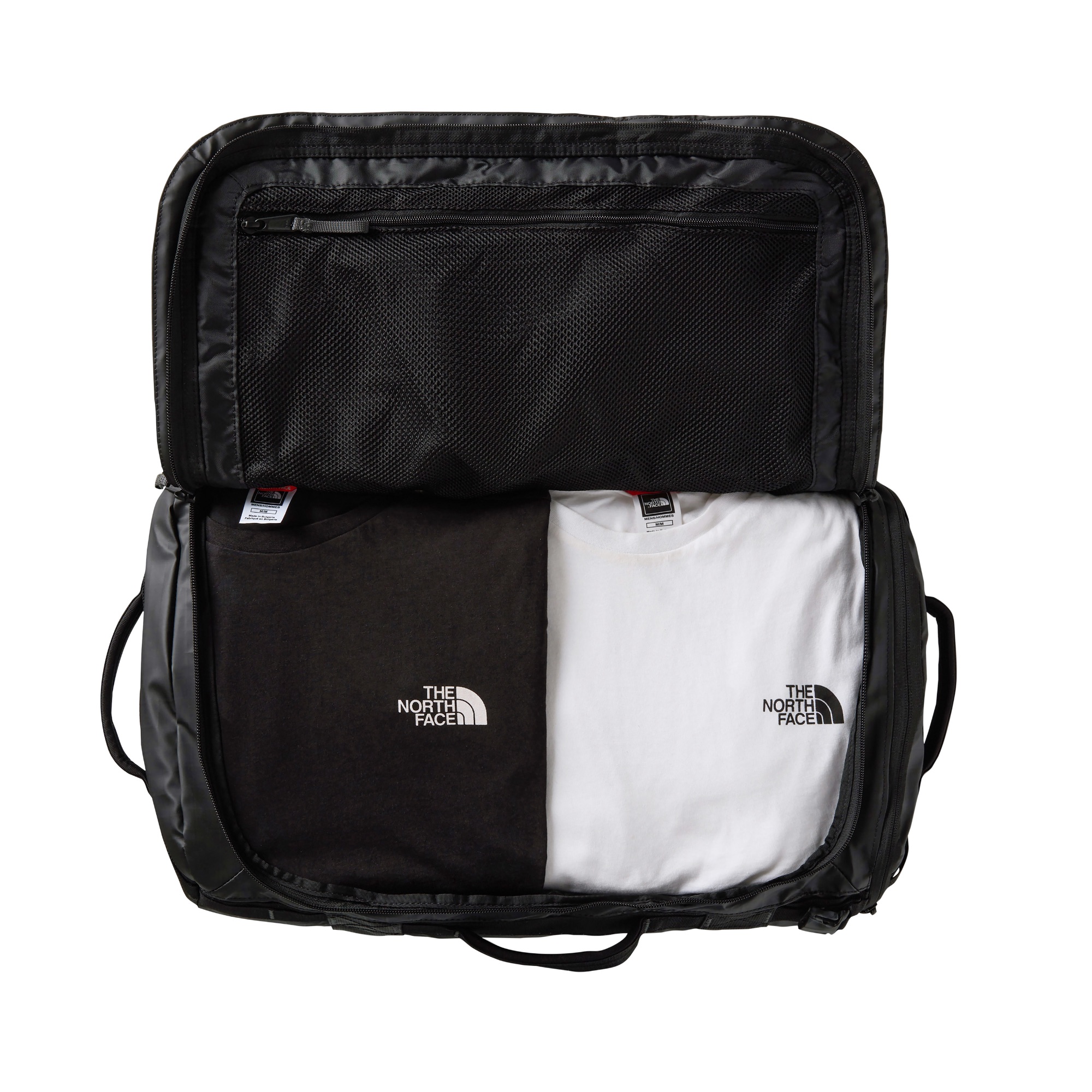 The North Face Base Camp Voyager 32 Duffel Musta / Harmaa 02