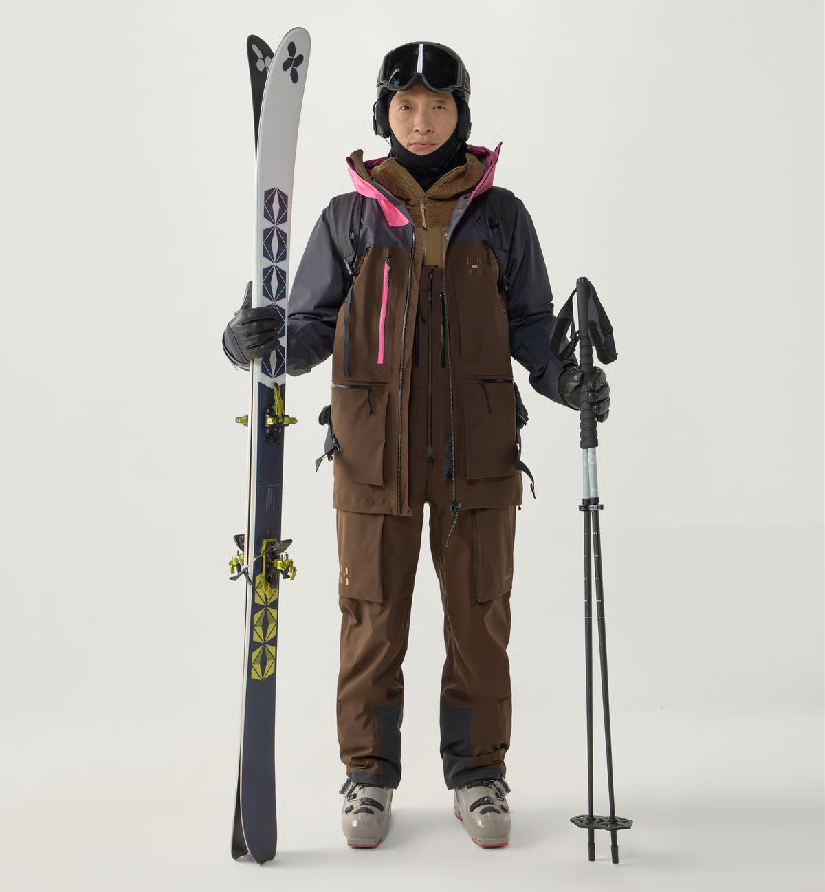 Haglöfs Men's Vassi GTX Pro II Bib Woodland Brown 03