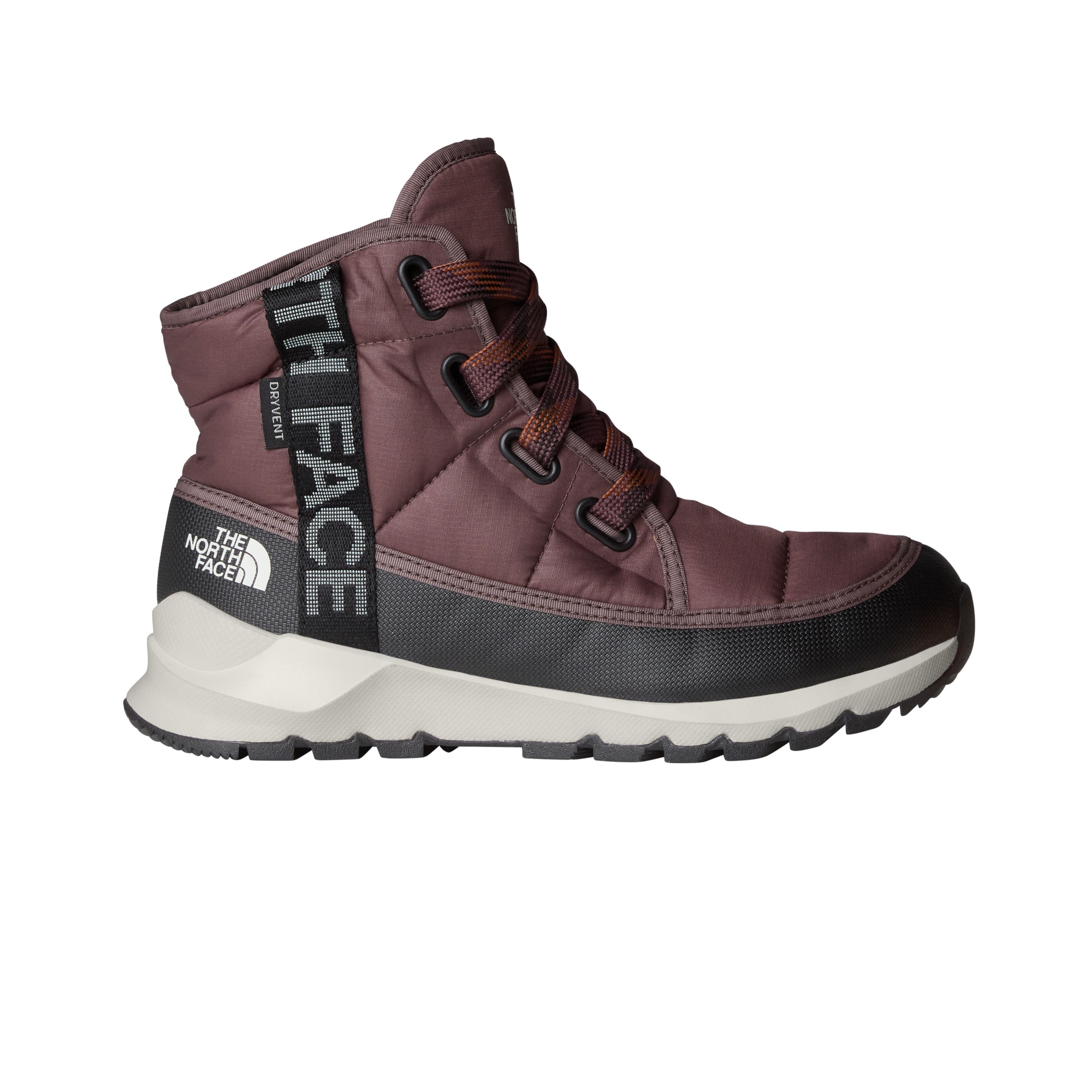 The North Face Women's Thermoball Lace Up Luxe Waterproof - Naisten talvikengät TAWNY QUARTZ/BURNT UMBER 05