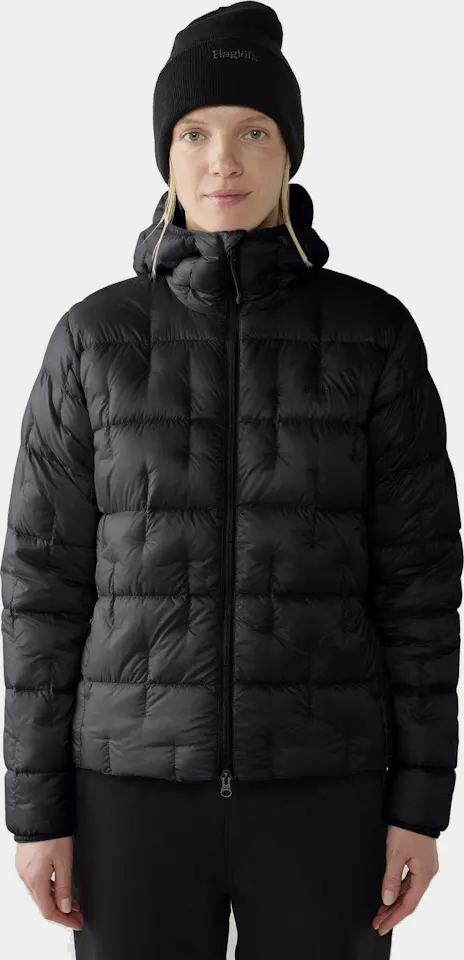 Haglöfs Women's Hede Down Hood Black 01