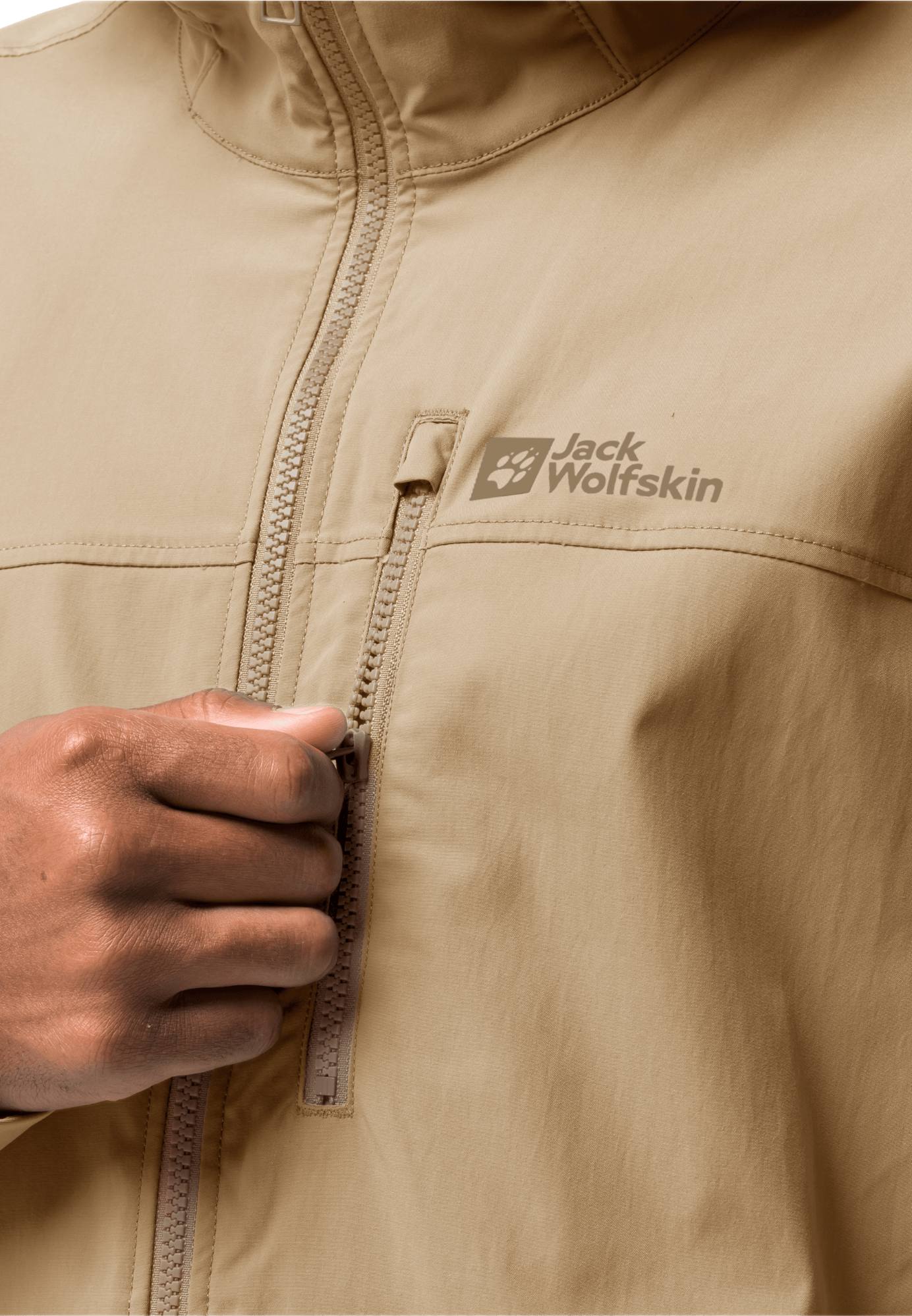 Jack Wolfskin Men's Desert Wind Jacket Sand 04