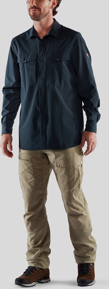 Fjällräven Abisko Trekking Shirt M Dark grey 03