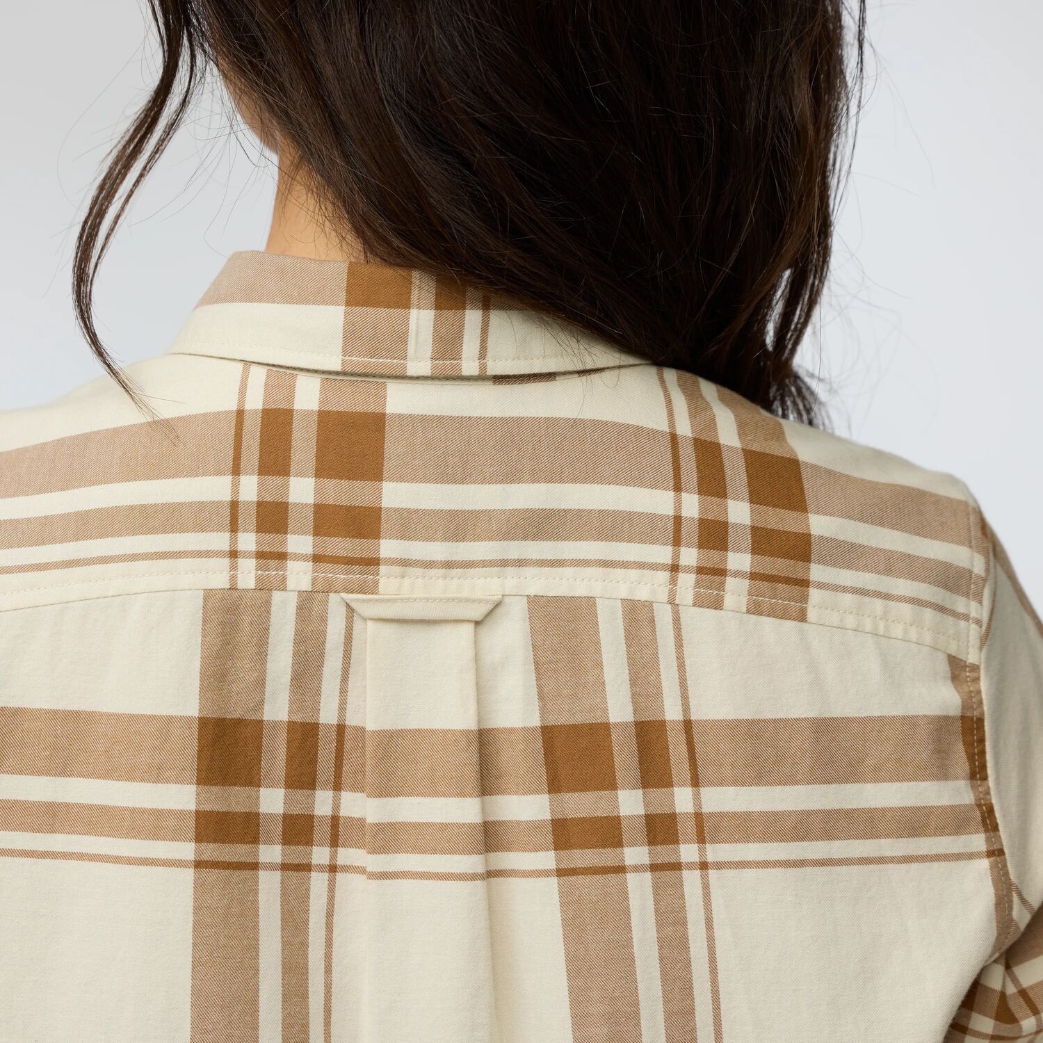 Fjällräven Women's Övik Lite Flannel Eggshell - Lavender Mist 13