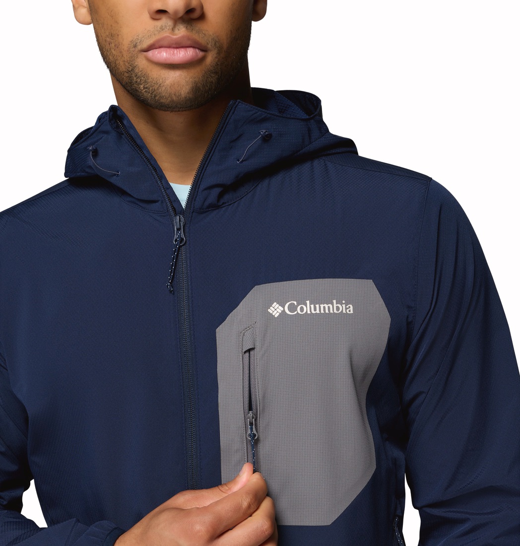 Columbia Men's Tall Heights III Hood Collegiate Navy 04