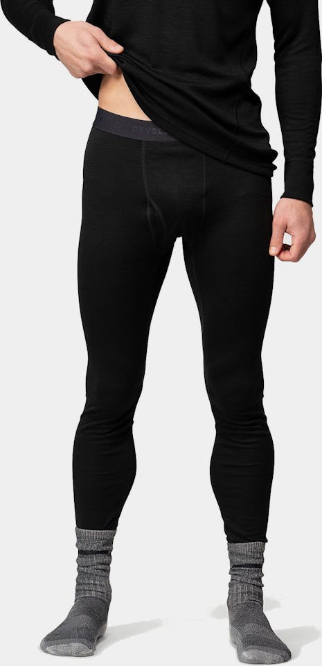 Devold Duo Active Merino 205 Long Johns Man Musta 01