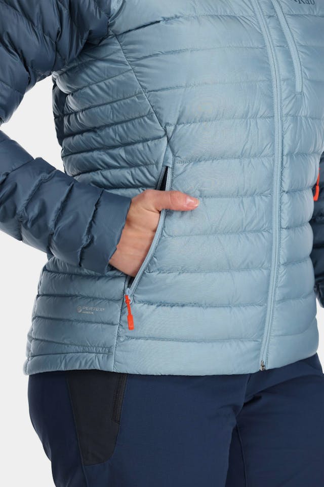 Rab Microlight Alpine Women's Jacket Tempest Blue 05