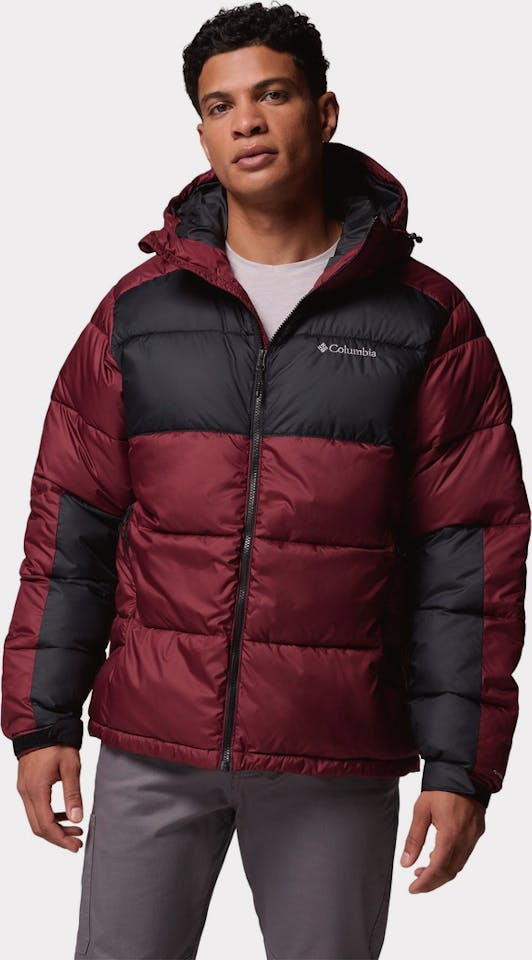 Columbia Men's Pike Lake II Hooded Jacket - Miesten talvitakki Mountain Red 09