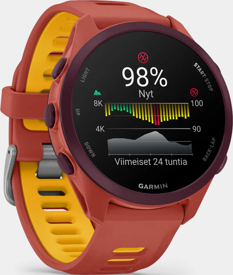 Garmin Forerunner 170 Music Red Pink/Mango 13