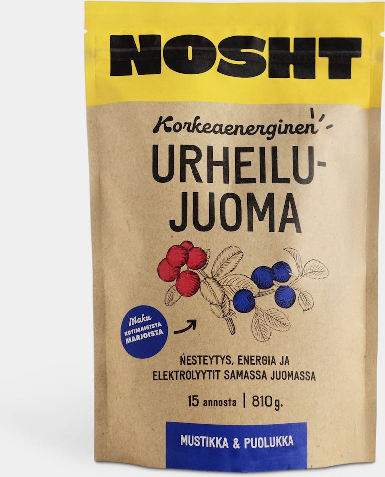 Nosht High Energy Sports Drink Blueberry Lingonberry  01