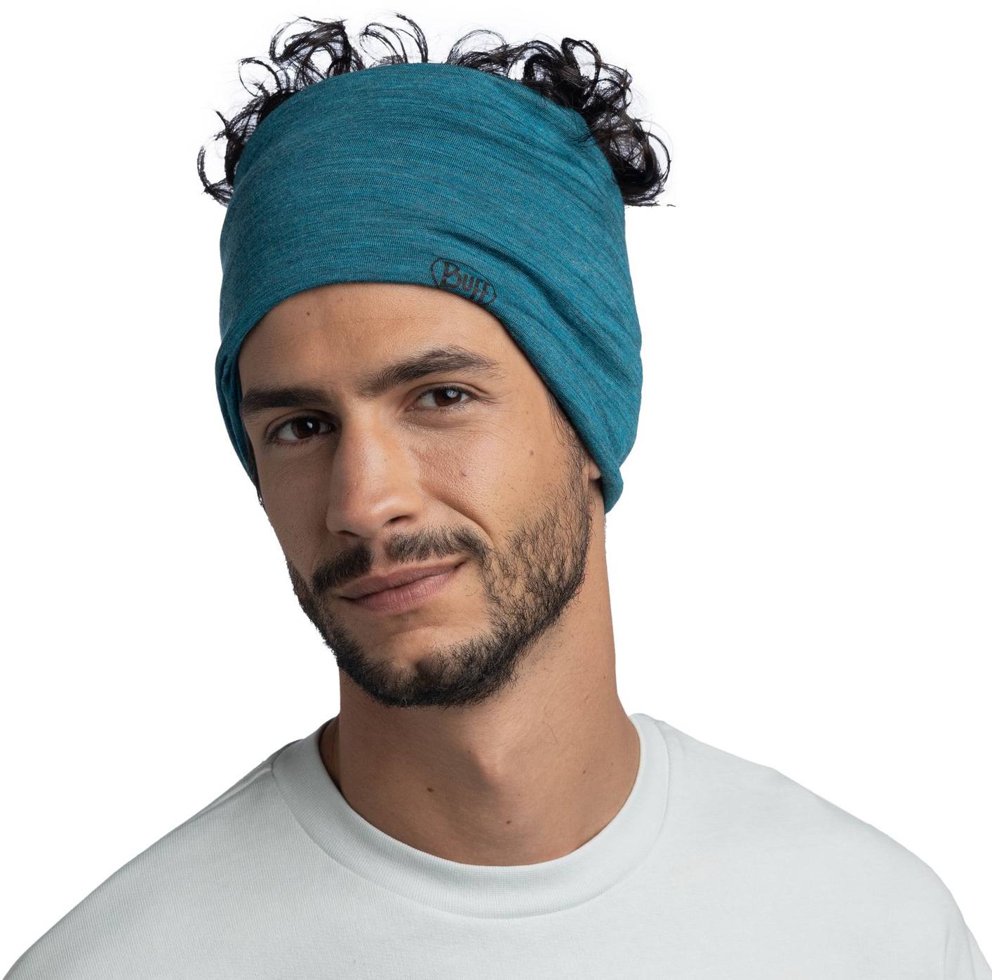 Buff LW Merino Solid Teal  04