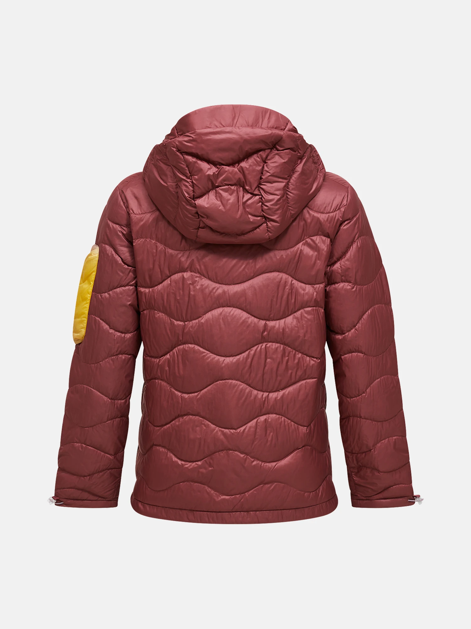 Peak Performance Women's Helium AOP Utility Down Hood Red 08