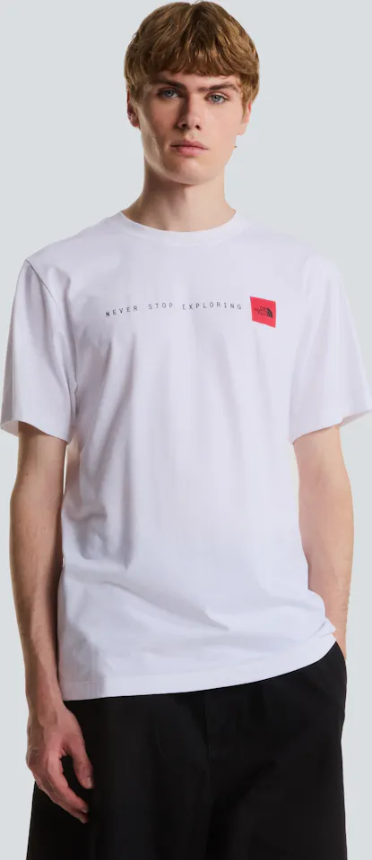 The North Face Men's Never Stop Exploring Graphic Tee White 06