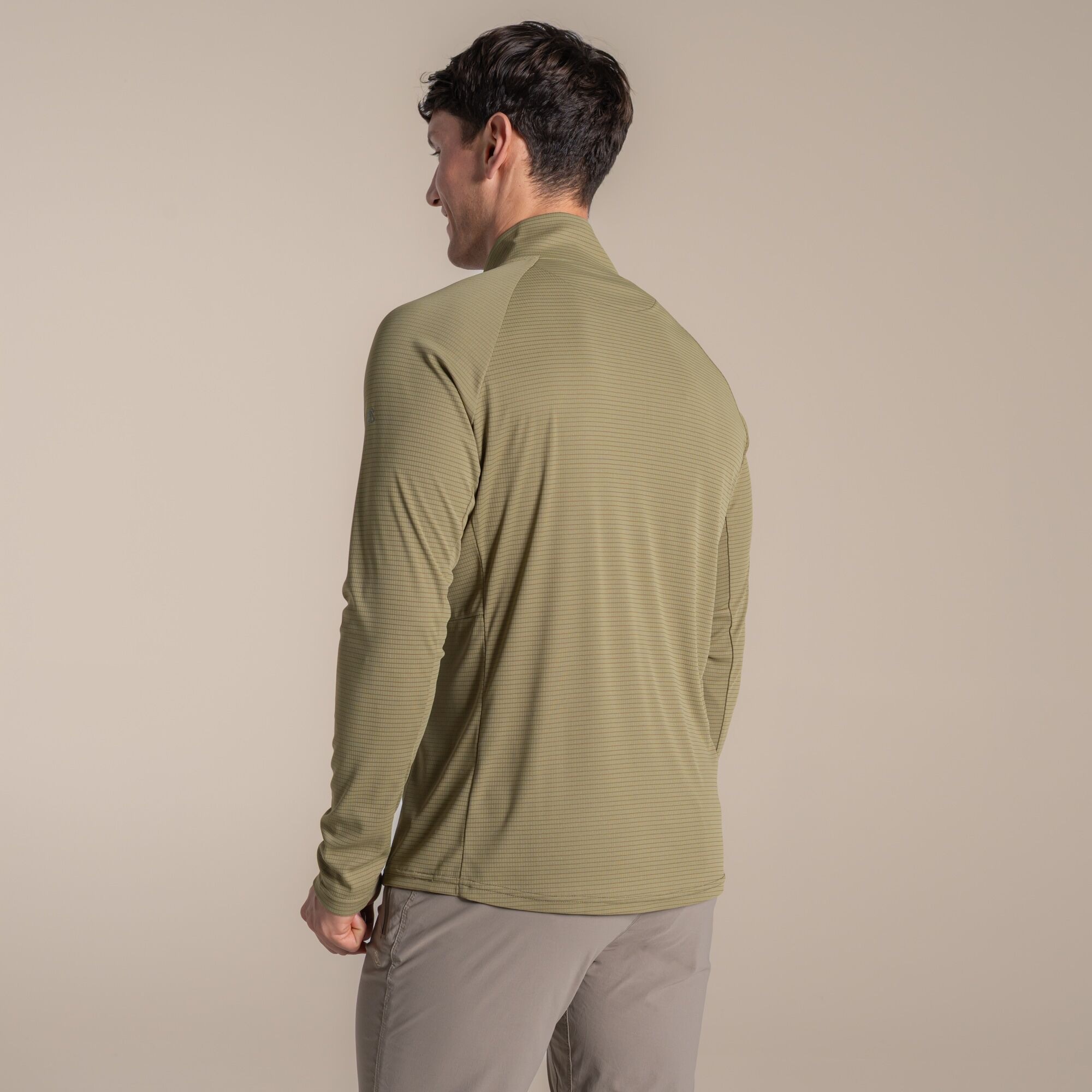 Craghoppers Men's Solarshield+ Half Zip Top Cardamon 04