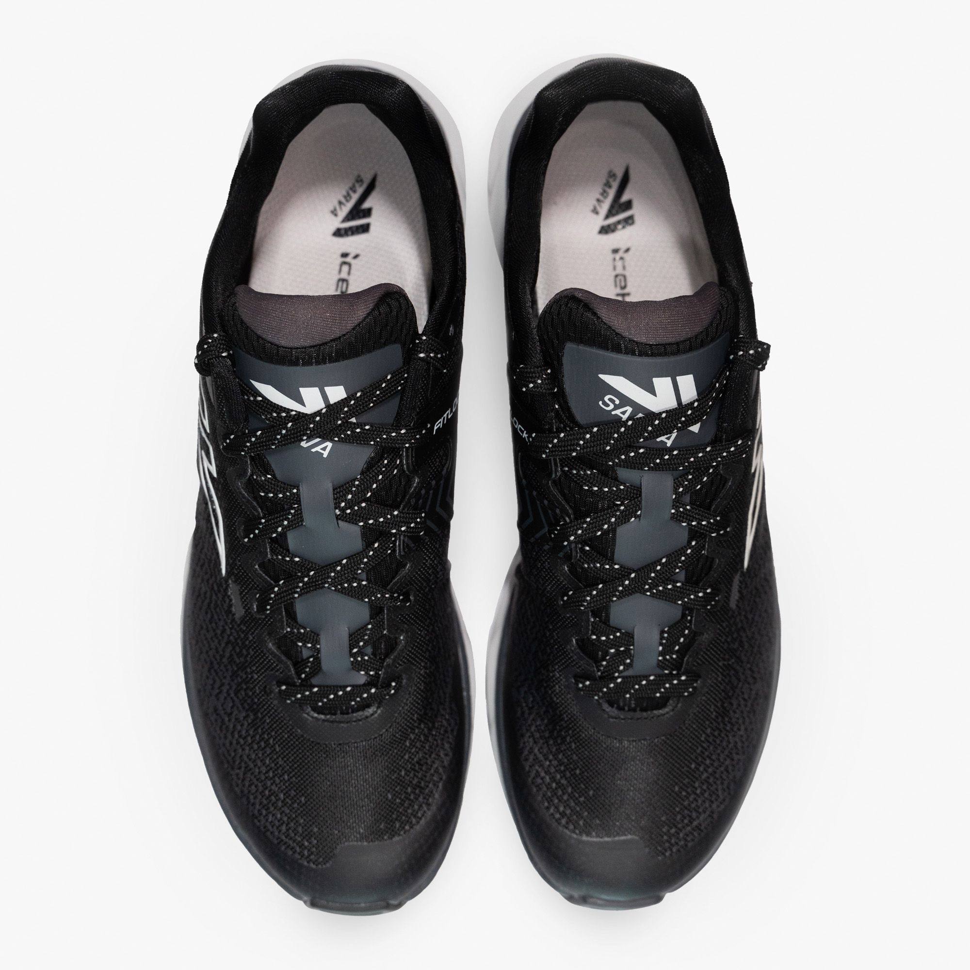 VJ Men's Sarva Icehero 2 - Miesten nastakengät Musta / Harmaa 03