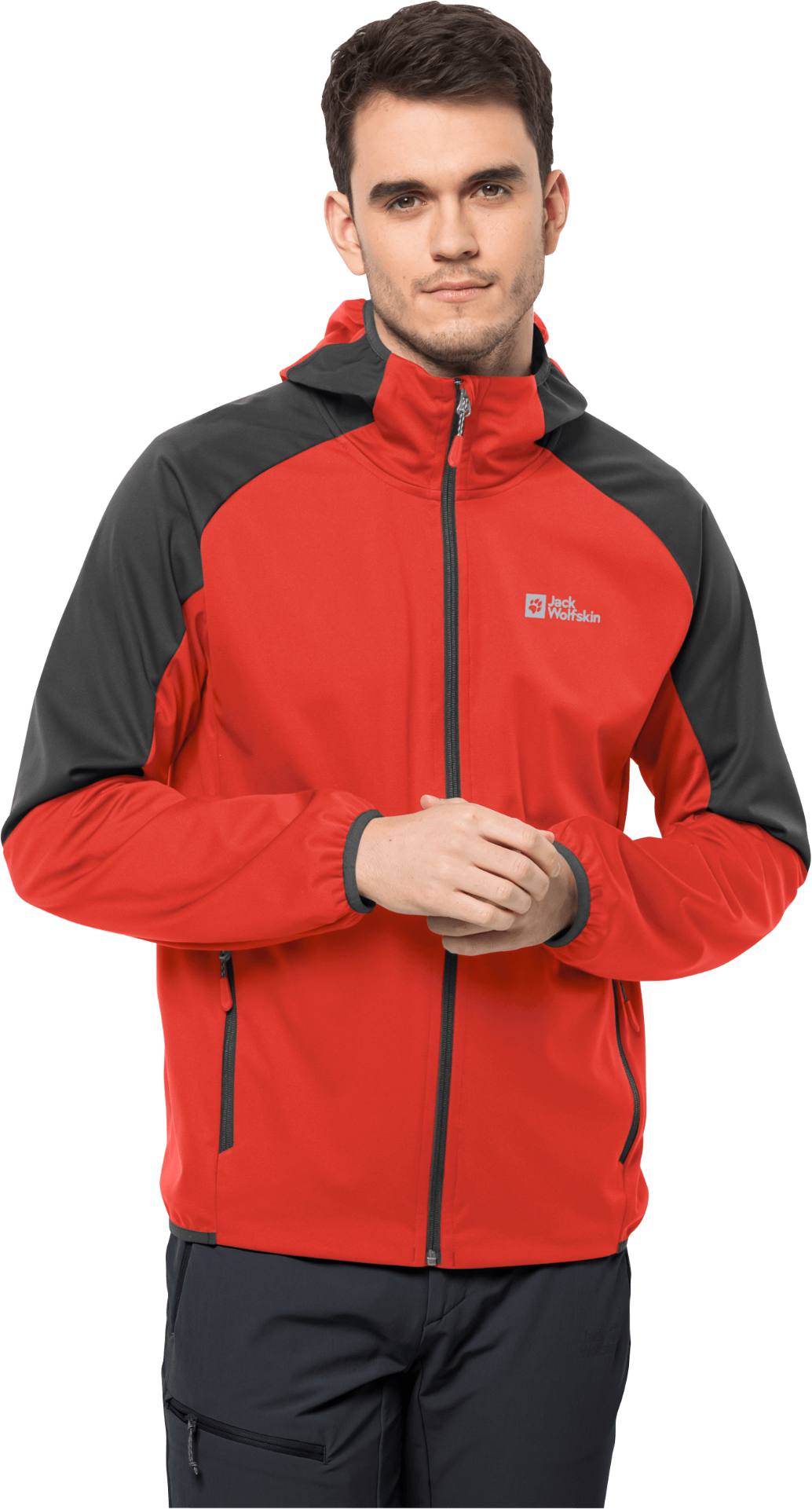 Jack Wolfskin Men's Feldberg Hoody Red 02