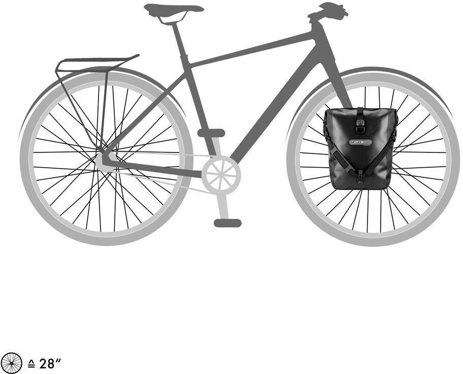 Ortlieb Sport Roller Classic, pari Musta 02