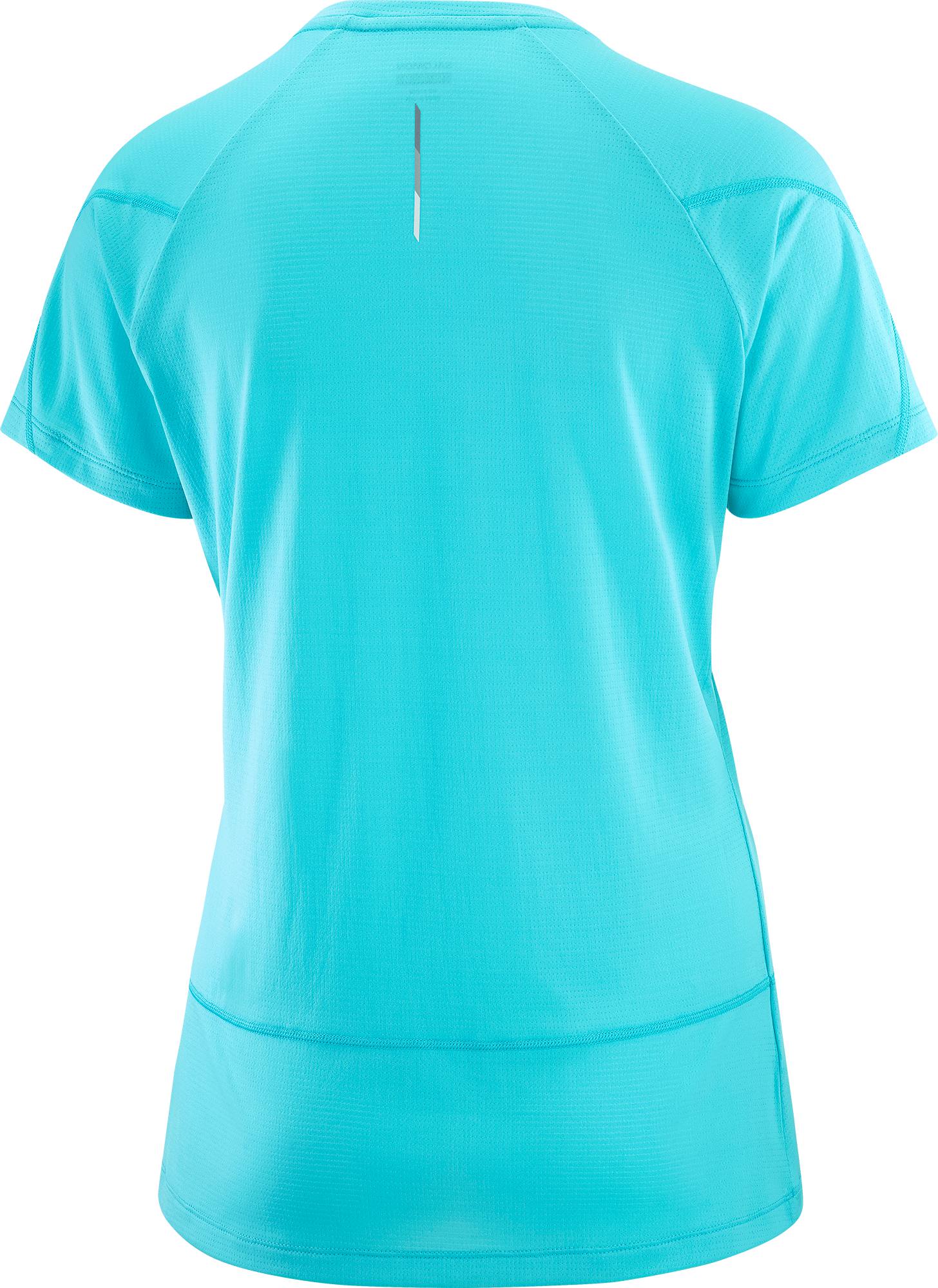 Salomon Women's Cross Run Tee Vaaleansininen 02