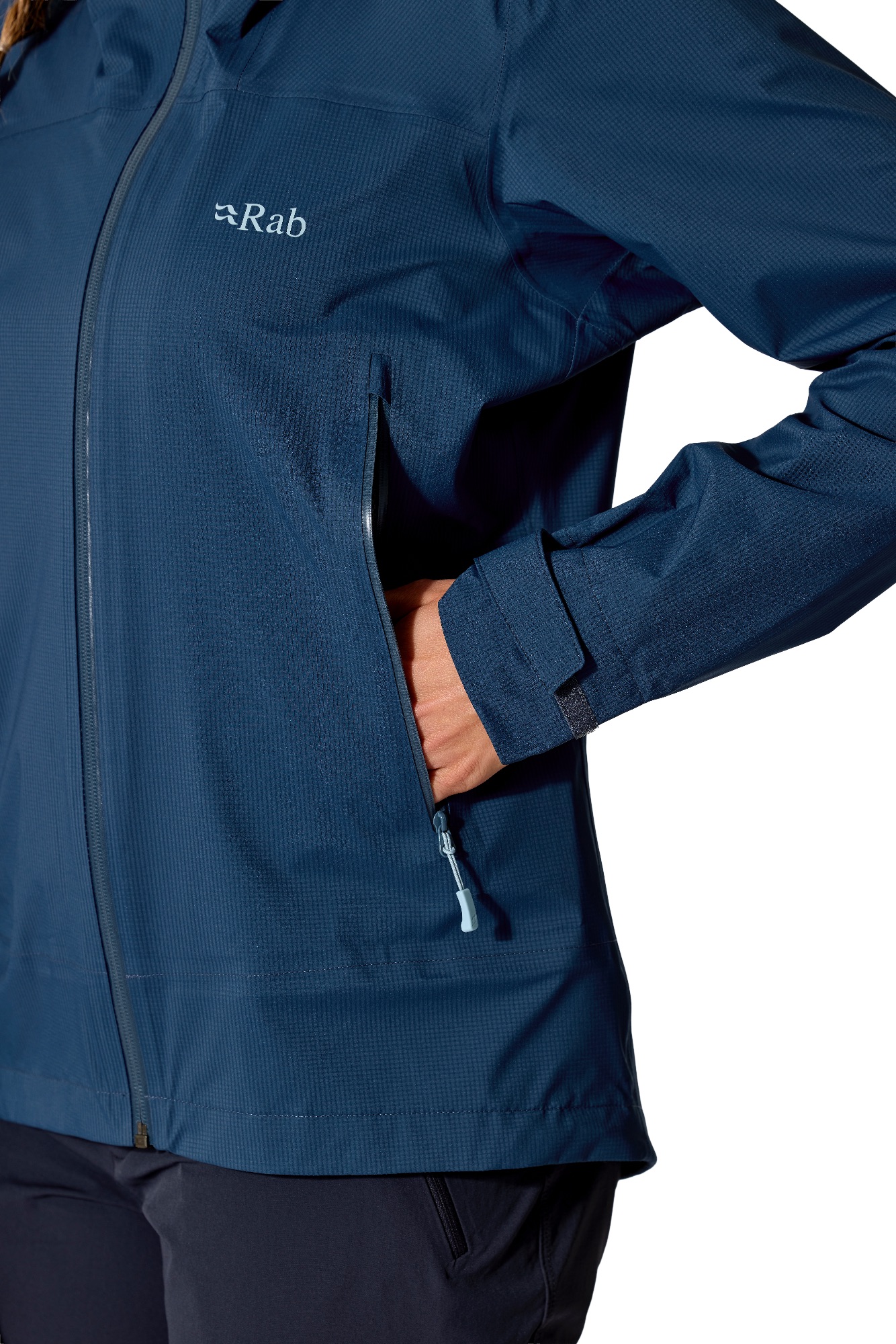 Rab Women's Firewall Light Jacket Tempest Blue 05