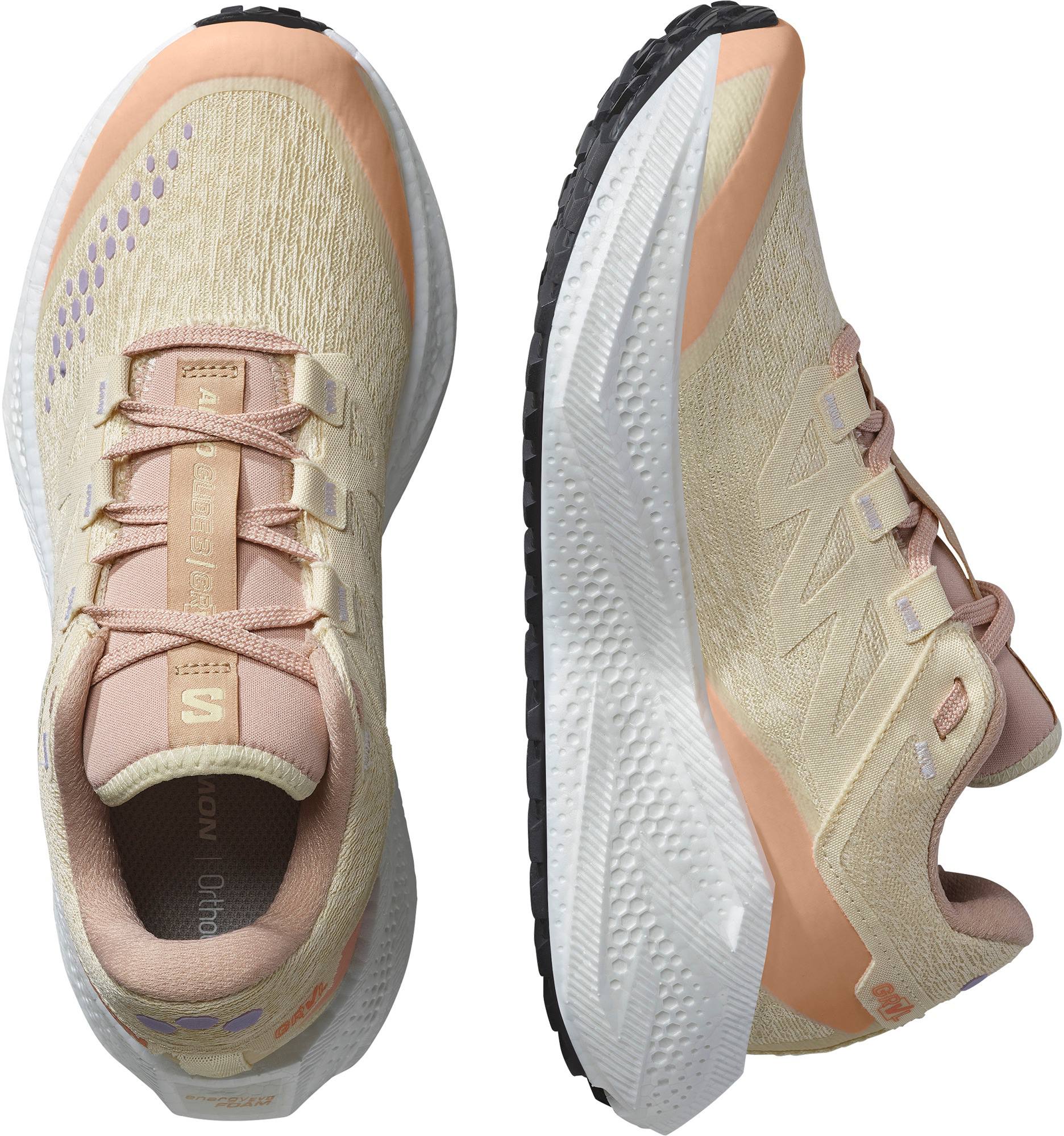 Salomon Adv Skin 5 Set, Women's Aero Glide 3 GRVL, Suunto Run Frost Grey Goji 36