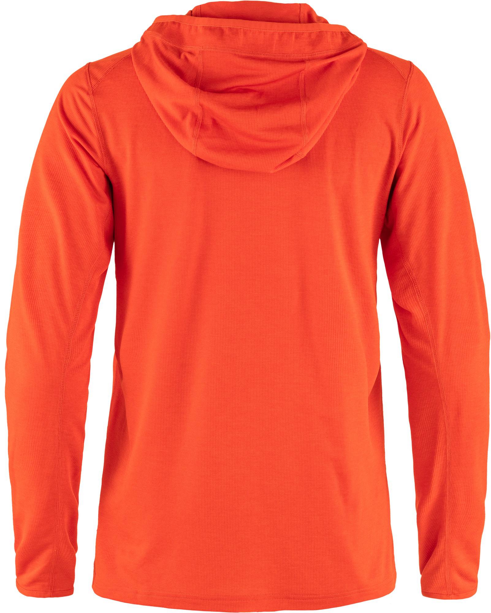 Fjällräven Women's Abisko Sun Hoodie Flame Orange 02