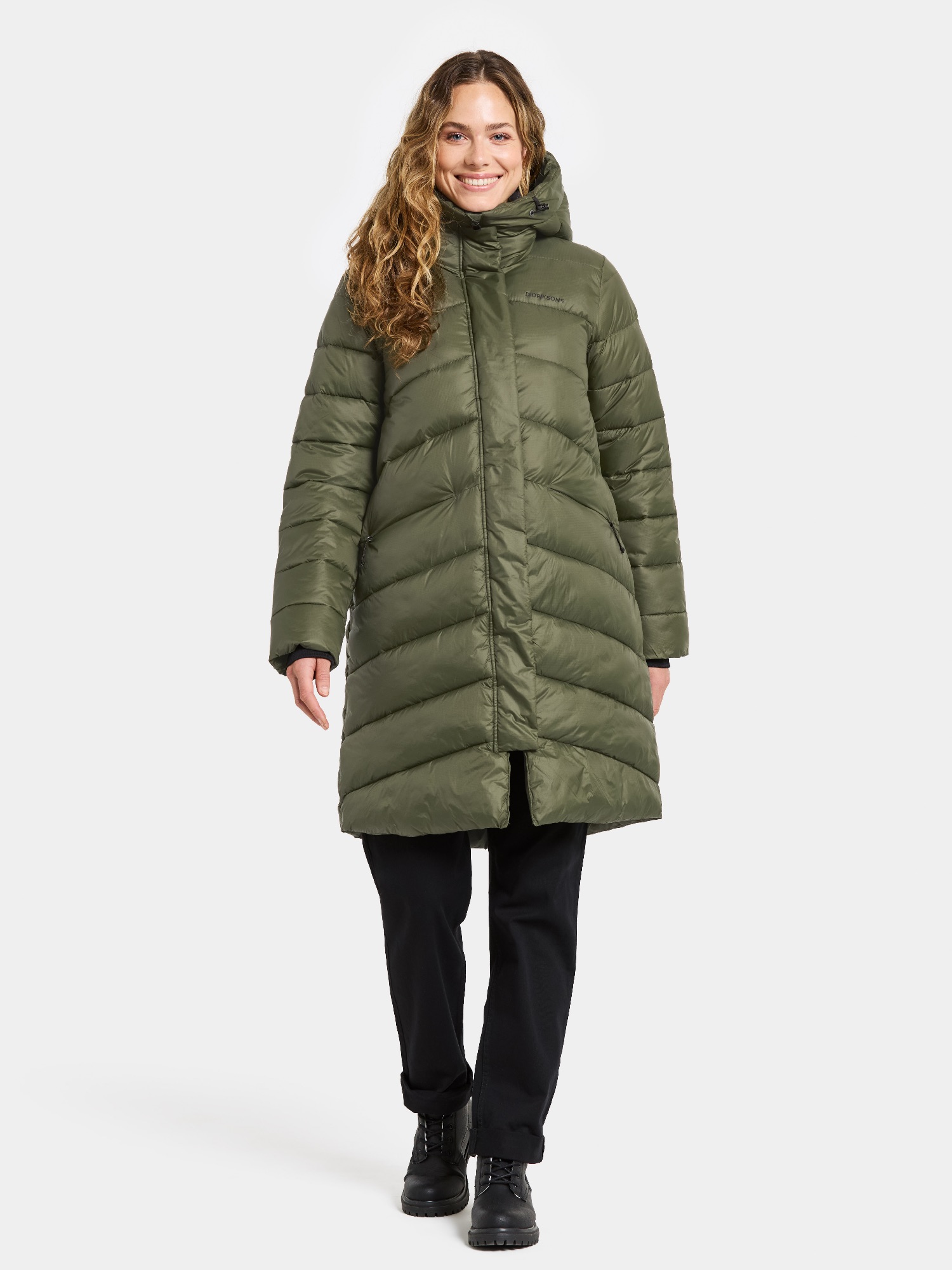 Didriksons Women's Marion 2 Parka Dark green 10