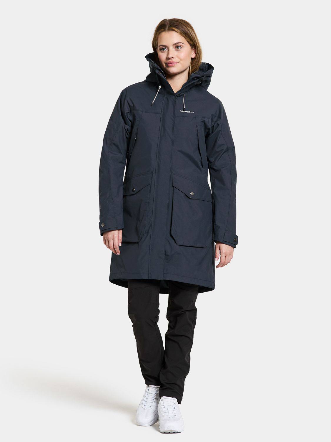 Didriksons Women's Thelma 10 Parka Sininen 04