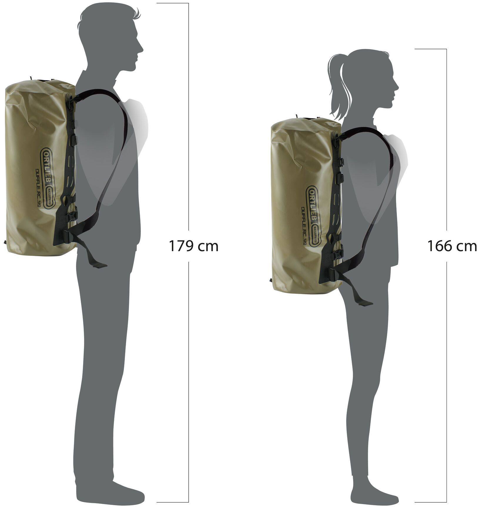 Ortlieb Duffle RC 49L Oliivi 02