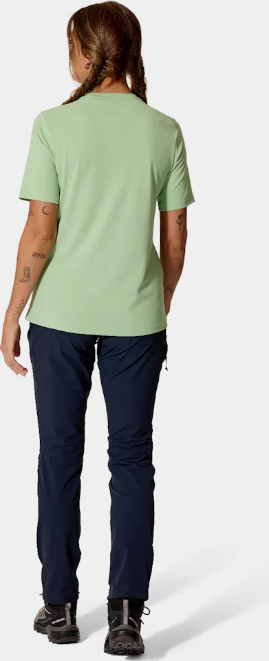 Rab Women's Force Tee Fig Green 05