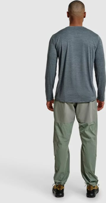 Lundhags Men's Tived Long Sleeve T-Shirt Sky Blue 04