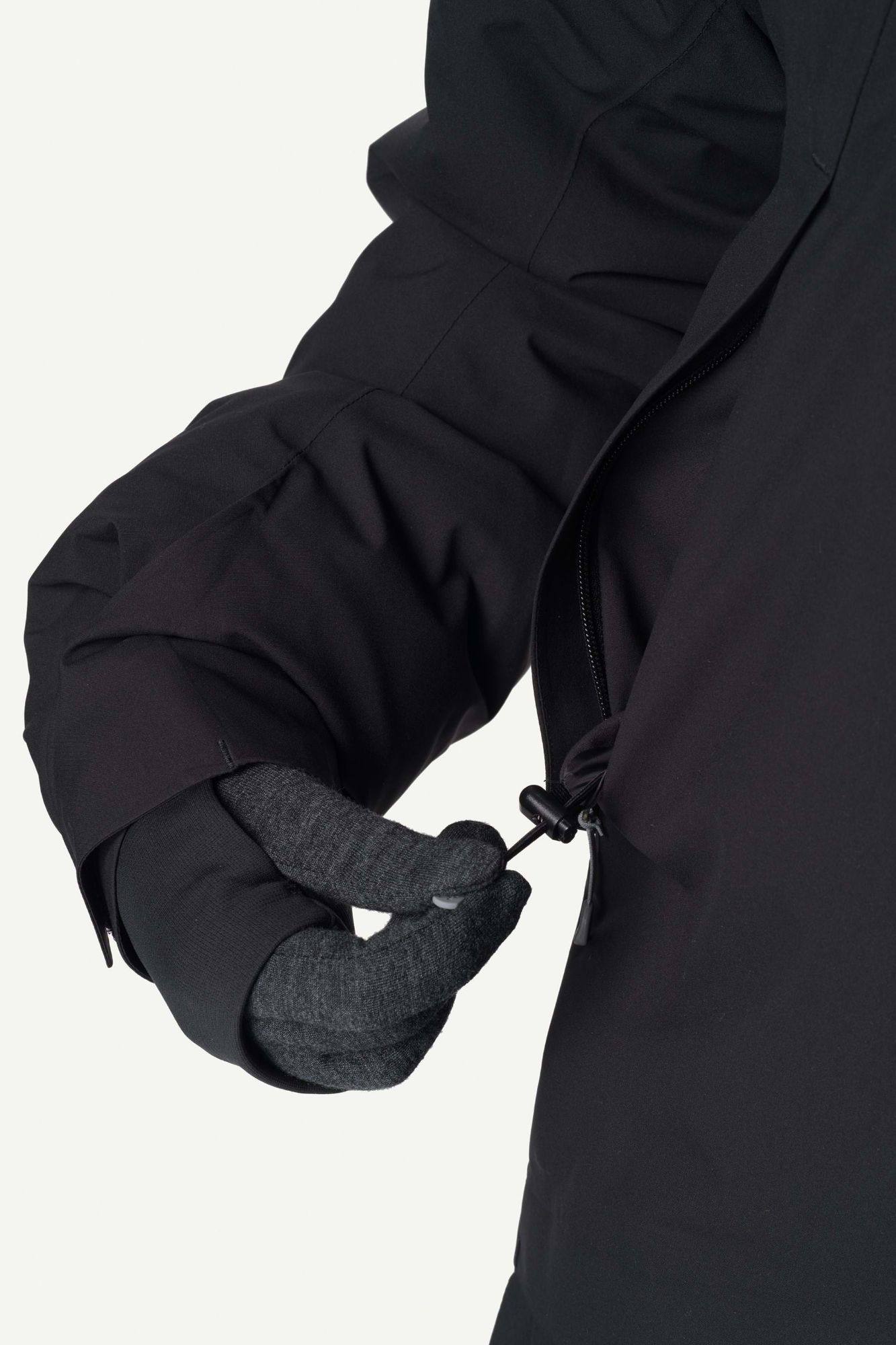 Houdini Men's Fall In Parka - Miesten vedenpitävä parkatakki Musta 12