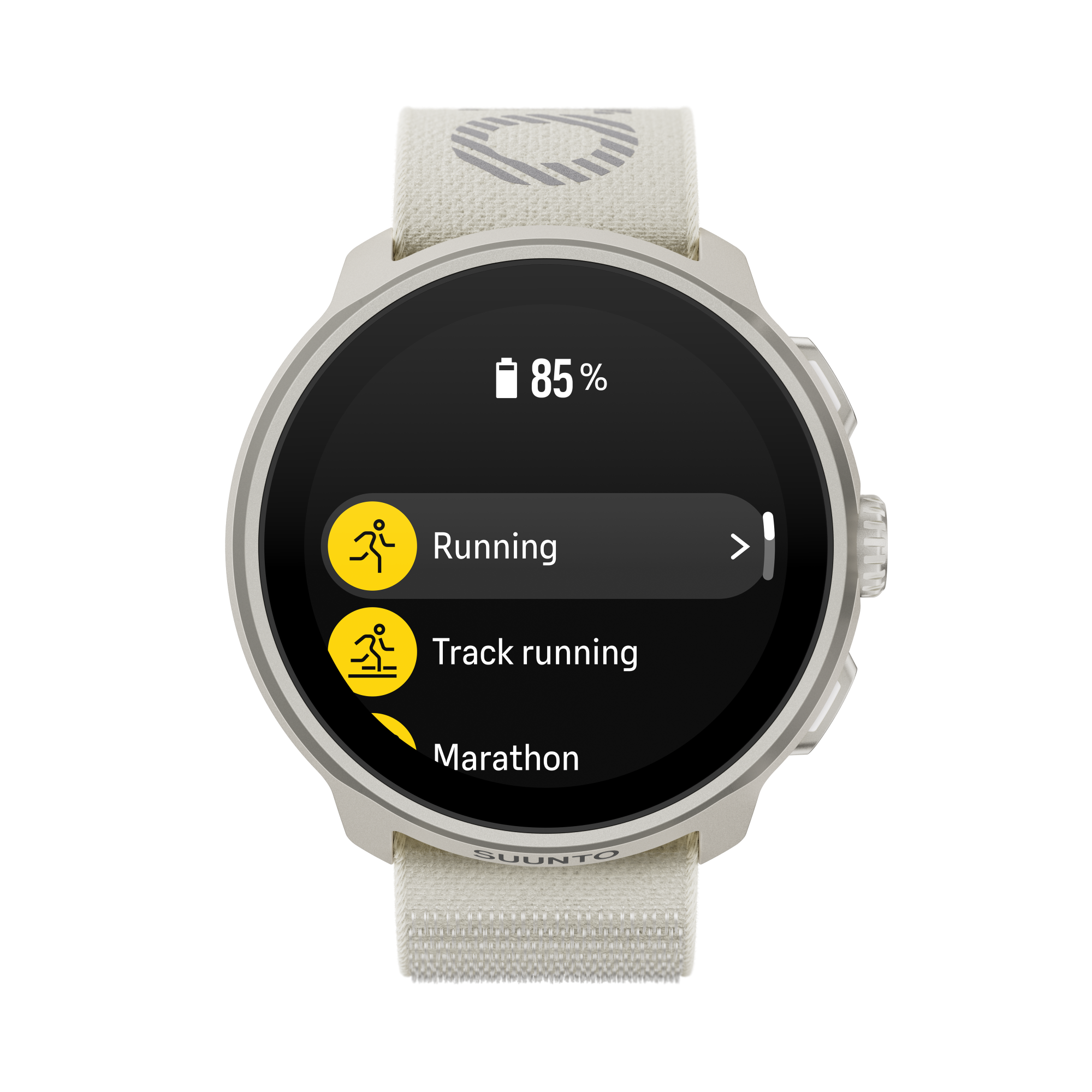 Suunto Run Frost Grey With Silicon Strap  05
