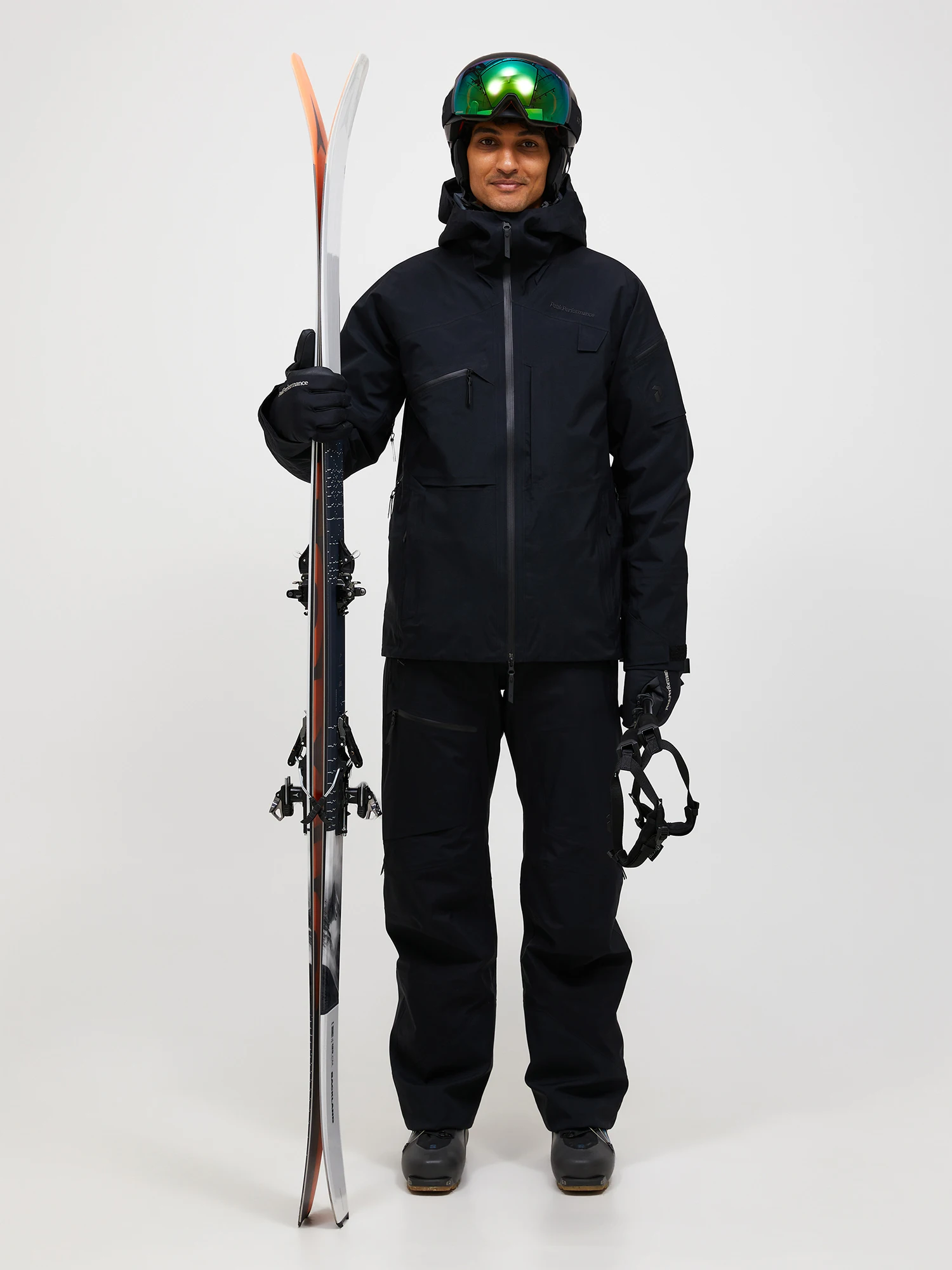 Peak Performance Men's Alpine GTX C-Knit 3L Shell Jacket Musta 12