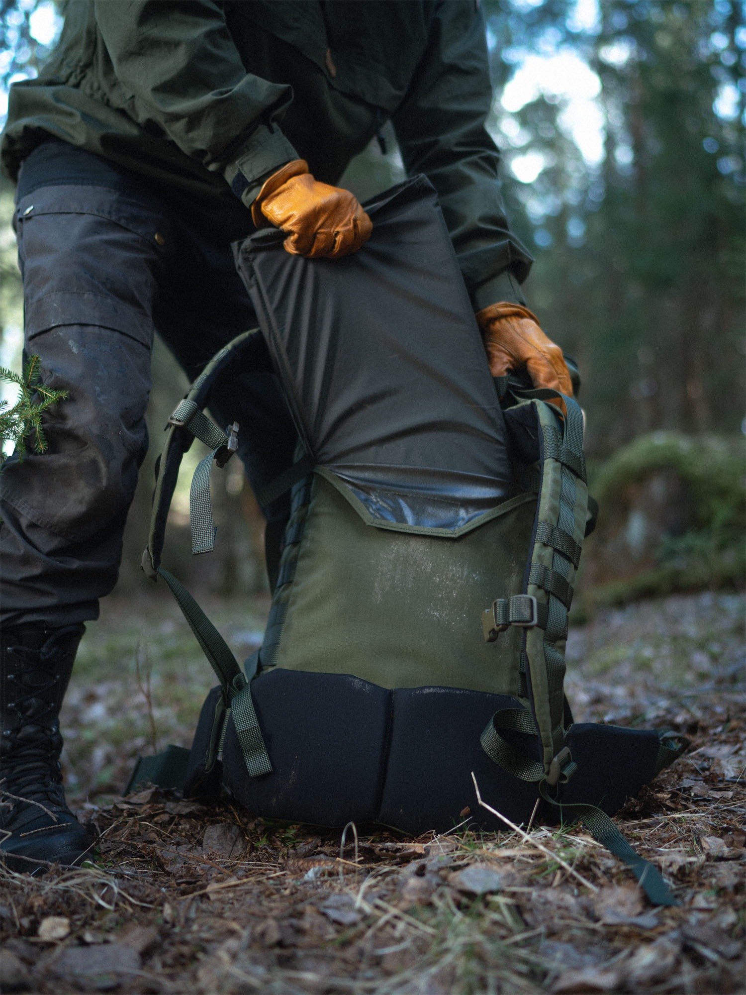 Savotta Sitting Pad Green 04