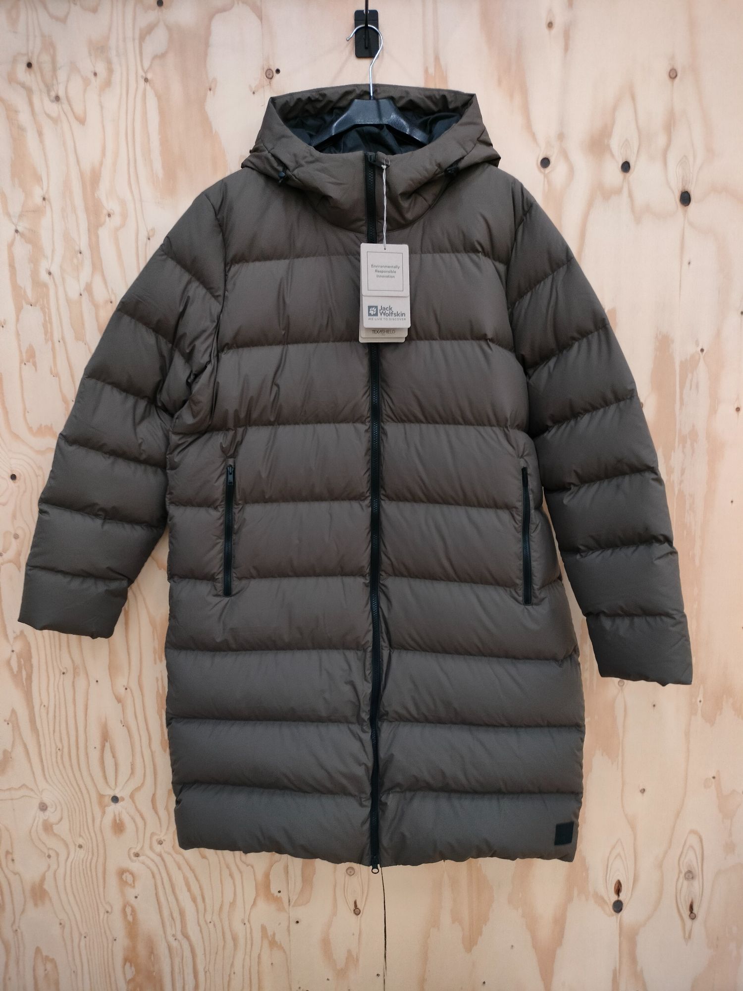 Jack Wolfskin Women's Frozen Palace Coat - Naisten untuvatakki XXL Coffee (Outlet) Coffee 02