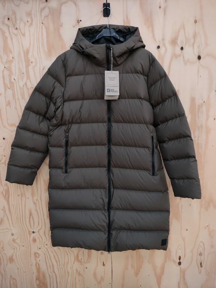 Jack Wolfskin Women's Frozen Palace Coat - Naisten untuvatakki XXL Coffee (Outlet) Coffee 02