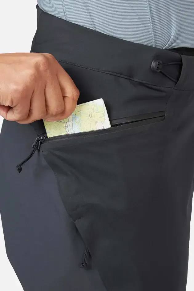 Rab Women's Cinder Kinetic Waterproof Pants Beluga 07