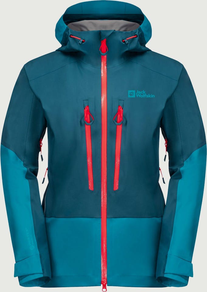 Jack Wolfskin Women's Alpspitze 3L Jacket Turkoosi 05