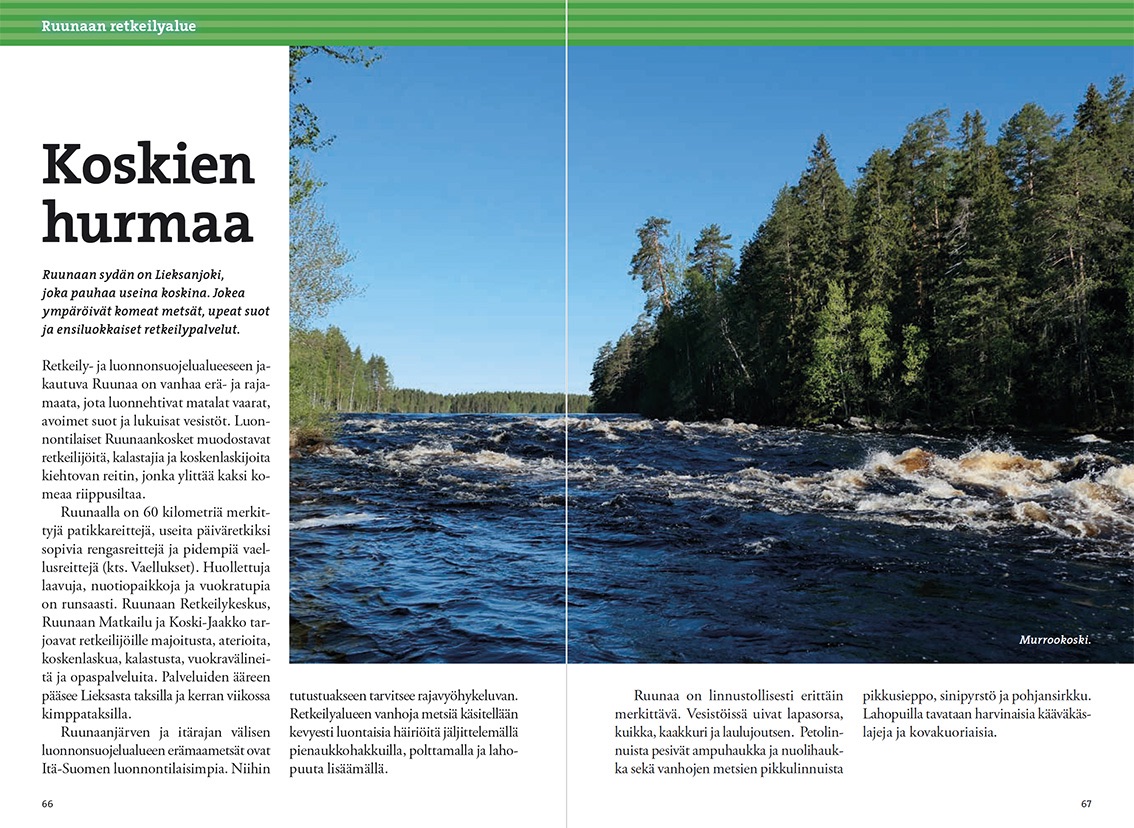 Calazo Pohjois-Karjalan retkeilyopas  08