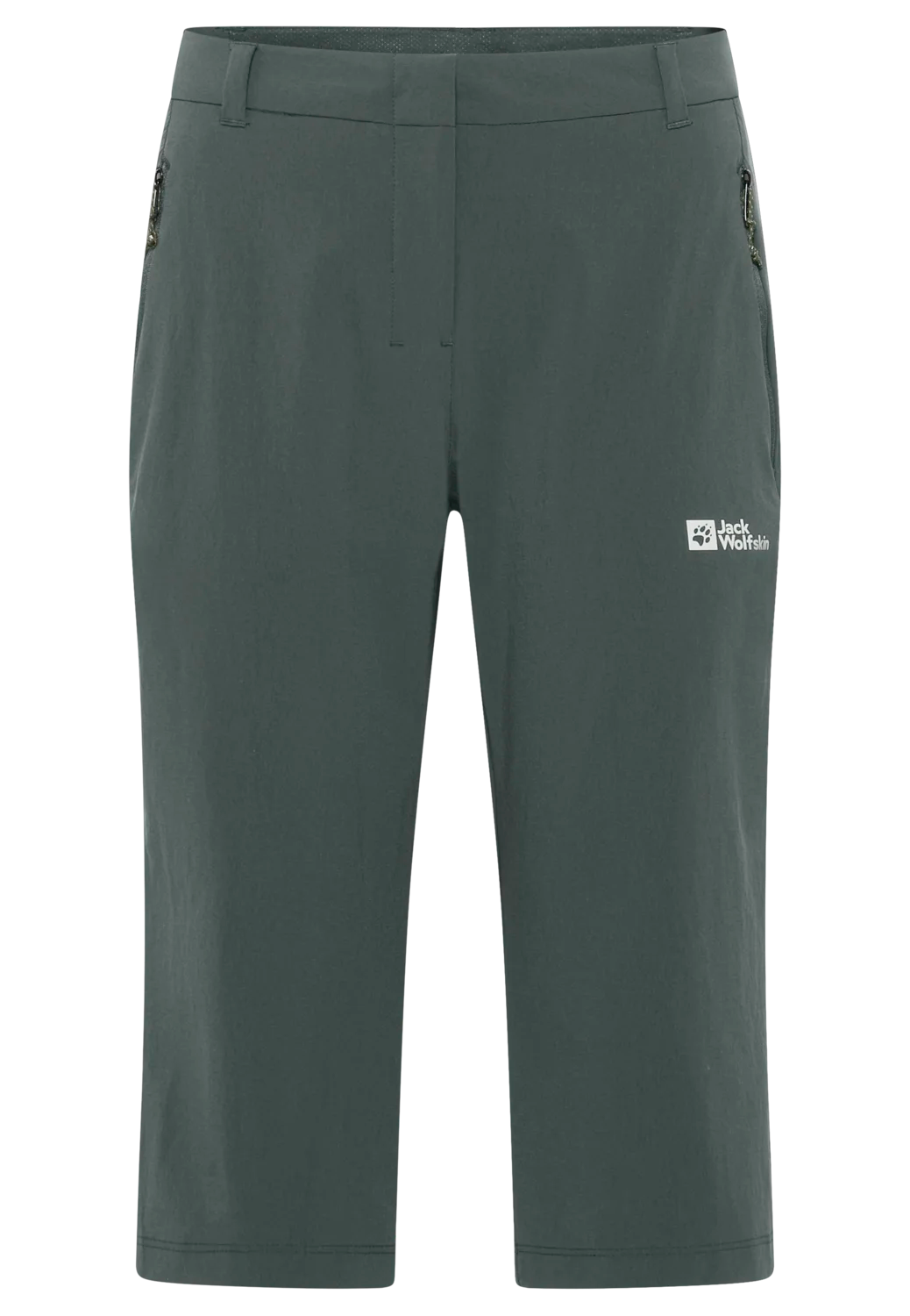 Jack Wolfskin Women's Hikeout 3/4 Pant Slate 02