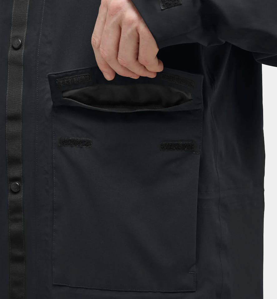 Haglöfs Men's Mono Proof Parka Black 05